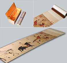 瑞丽馆藏书画复制博物馆书画复制服务